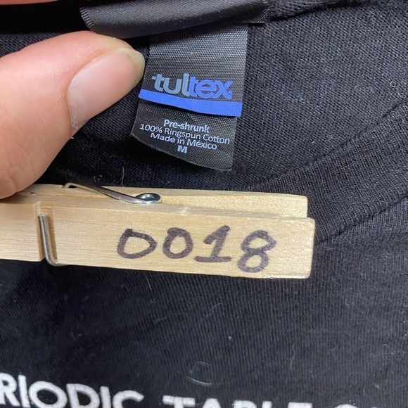 Periodic Table of Star Wars Graphic Tee Thrifted Vintage Style Size M - Picture 10 of 10